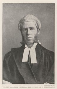 El nuevo Maestro de los Rollos, el Muy Honorable Sir R Henn Collins de English Photographer