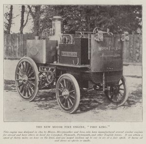 El nuevo motor de bomberos, Fire King