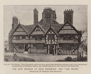 El nuevo museo en West Bromwich, la Casa de Roble de English Photographer