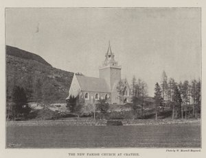 La nueva iglesia parroquial en Crathie