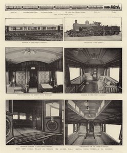 El Nuevo Tren Real en el que la Reina viajará de Windsor a Londres