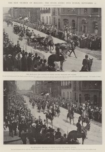 El nuevo virrey de Irlanda, la entrada oficial en Dublín, 25 de septiembre de English Photographer