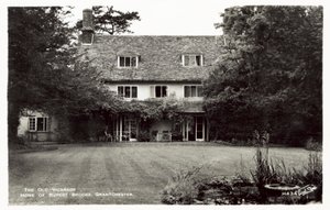 La vieja vicaría, hogar de Rupert Brooke, Grantchester, Cambridge