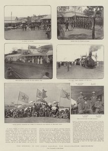 La inauguración del ferrocarril del Congo, las ceremonias de inauguración de English Photographer