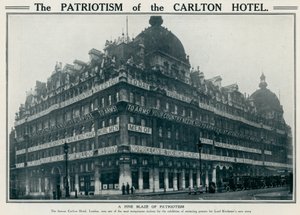 El patriotismo del Carlton Hotel de English Photographer