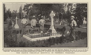 El monumento del Príncipe Christian en el cementerio de Pretoria de English Photographer