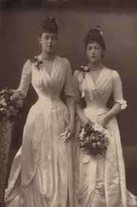 Las Princesas Victoria y Maud de Gales