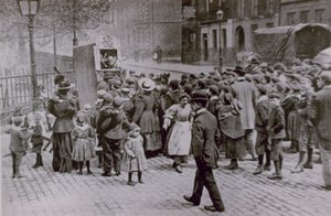 El espectáculo de Punch y Judy de English Photographer