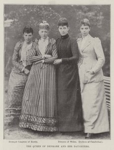 La Reina de Dinamarca y sus Hijas