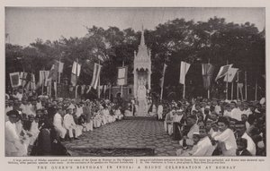 El cumpleaños de la Reina en India, una celebración hindú en Bombay de English Photographer