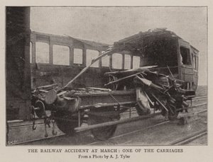 El accidente ferroviario en March, uno de los vagones de English Photographer