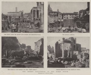 Los recientes descubrimientos en el Foro Romano de English Photographer