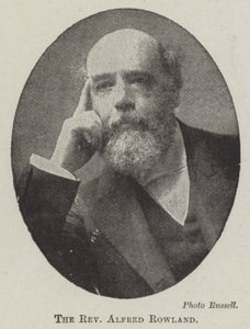 El Reverendo Alfred Rowland de English Photographer