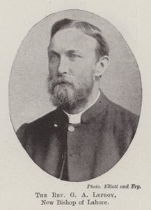 El Reverendo G. A. Lefroy, nuevo obispo de Lahore de English Photographer