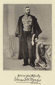 El Muy Honorable Sir Edward Malet, GCB, Embajador de Su Majestad en la Corte de Alemania de English Photographer