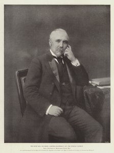 El Honorable Sir Henry Campbell-Bannerman, MP por el Distrito de Stirling de English Photographer