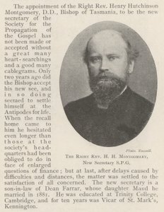 El Muy Reverendo H H Montgomery, nuevo secretario de SPG de English Photographer