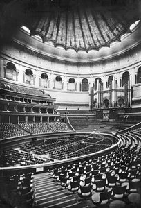 El Royal Albert Hall, Londres, c.1880