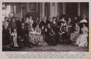 La Reunión Real en Windsor, 17 de noviembre de 1907 de English Photographer