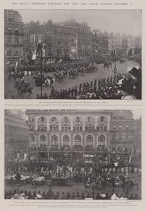 El progreso real por la ciudad y el sur de Londres, 25 de octubre de English Photographer