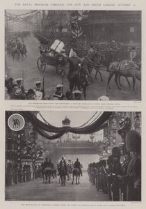El progreso real por la ciudad y el sur de Londres, 25 de octubre de English Photographer