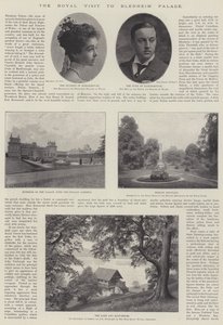 La Visita Real al Palacio de Blenheim, 28 de Noviembre de 1896