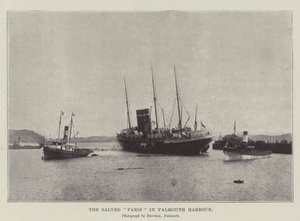 El Paris Salvado en el Puerto de Falmouth de English Photographer