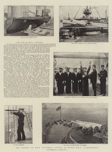 El Hundimiento del HMS Victoria, Escenas a Bordo del HMS Camperdown