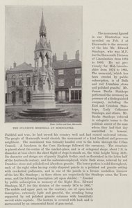 El monumento Stanhope en Horncastle de English Photographer