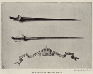 La espada del general Wolfe de English Photographer
