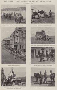 La guerra de Transvaal, incidentes del avance a Pretoria de English Photographer
