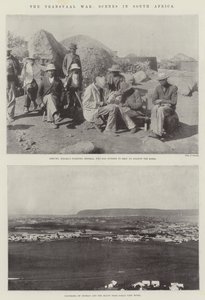La guerra del Transvaal, escenas en Sudáfrica