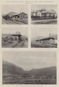 La guerra del Transvaal, escenas de la retirada de los Boers