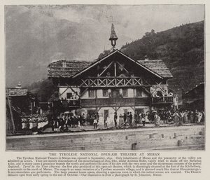 El teatro nacional al aire libre de Tirol en Meran
