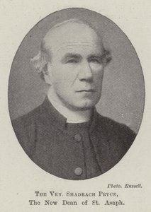 El Venerable Shadrach Pryce, el nuevo decano de St. Asaph de English Photographer