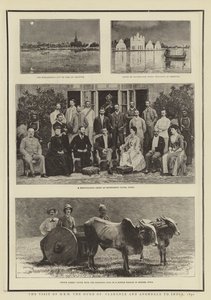 La visita de SAR el Duque de Clarence y Avondale a India, 1890