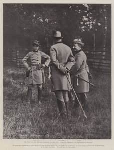 La visita del emperador alemán a Inglaterra, un retrato reciente de su majestad imperial