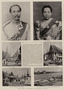 La Visita a Inglaterra del Rey de Siam