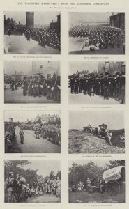 Las Maniobras Voluntarias, con el Contingente de Aldershot de English Photographer