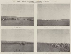 La Guerra, con la Columna del General Buller en Frere de English Photographer
