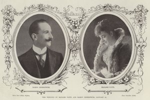 La boda de Madame Patti y el Barón Cederstrom, 25 de enero