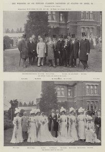 La boda de la hija de Sir Edward Clarke en Staines el 22 de abril