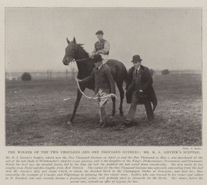 El ganador de las Dos Mil y Mil Guineas, el Sceptre de Mr. R S Sievier