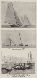 El desastre de yates en el Solent de English Photographer