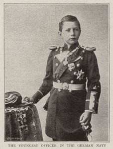 El oficial más joven de la marina alemana
