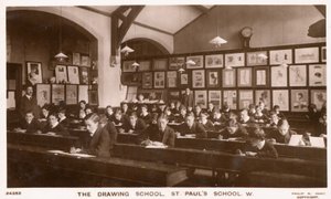 La escuela de dibujo de la Escuela de St Pauls