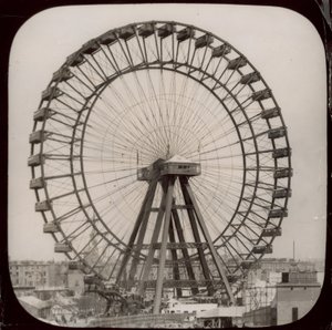 La gran rueda en Earls Court, Londres de English Photographer
