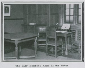La sala de las damas en la Cámara de los Comunes de English Photographer