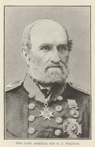 El difunto Almirante Sir B J Sulivan de English Photographer