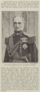 El fallecido Almirante Sir G T Phipps Hornby